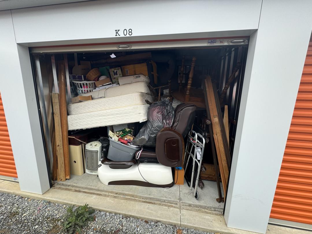 Storage Unit Auction in Johnson City, TN at Anytime Self Storage 104